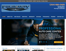 Tablet Screenshot of fourwaymotors.com